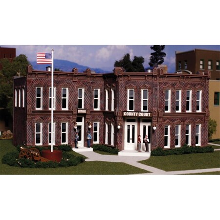 Woodland Scenics Design Preservation Models HO Scale County Courthouse Kit DPM12500